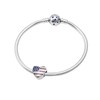 Hoobeads - Abalorio de plata de ley 925 esmaltada, diseño