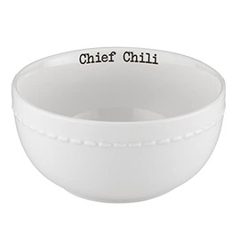 47th & Main Football Themed Ceramic Serveware, Chili Bowl, Chiefs