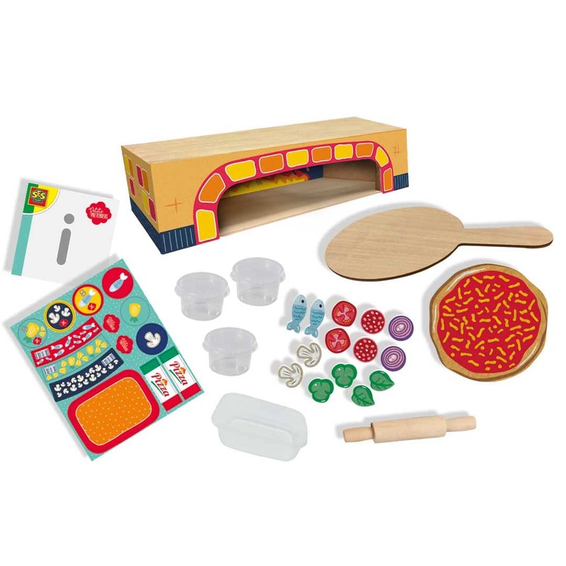 SES Creative 18016 Pizza Oven Playset, Various Colours, Medium