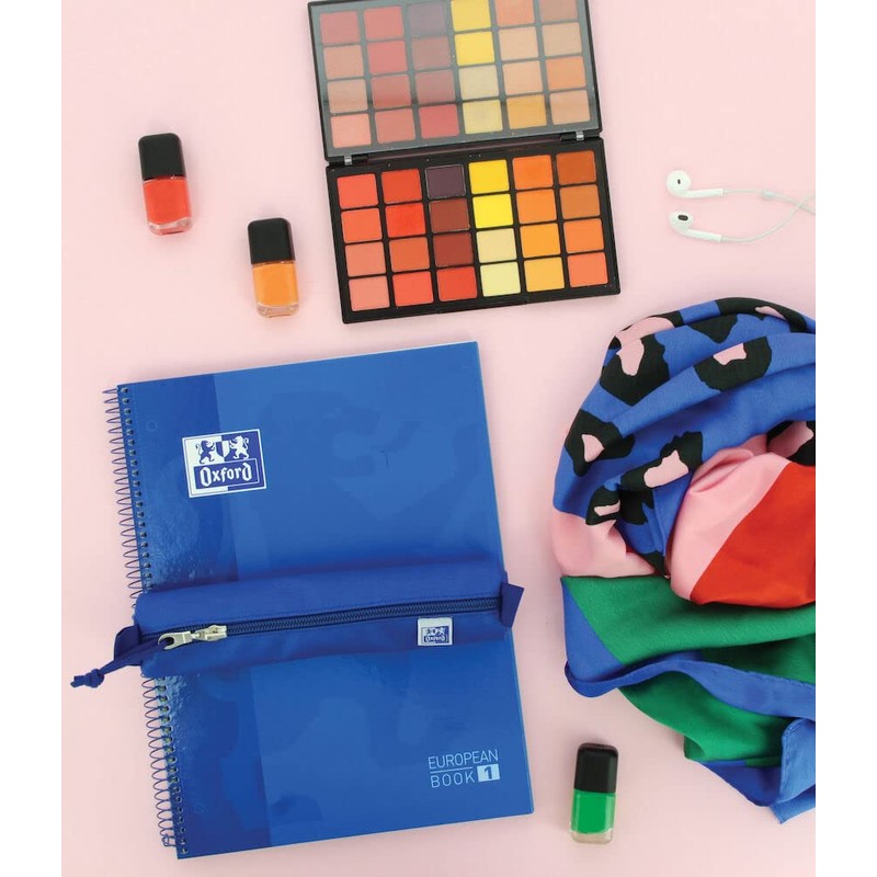 Oxford Pencil Case for Girls and Boys, Blue Pencil Case