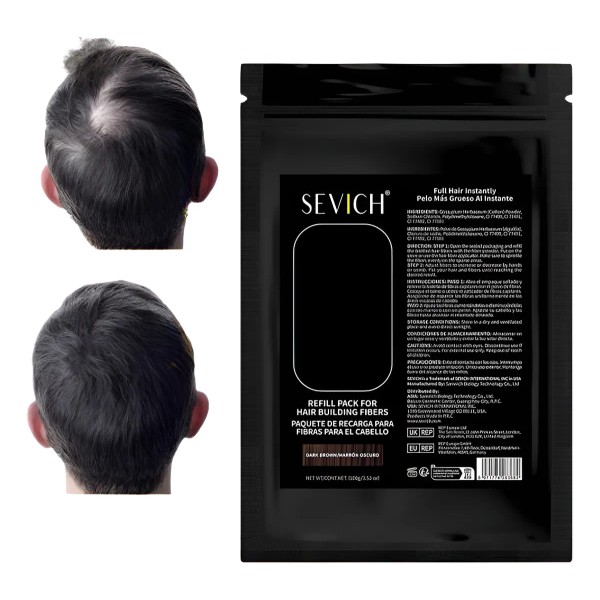 Sevich Micro Fibras Naturales 100g Sustituto Cabello Full