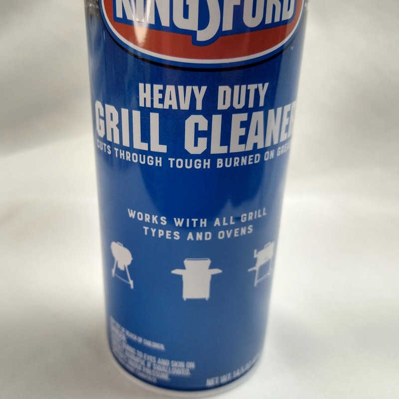 Kingsford Heavy Duty Spray-On Grill Cleaner Aerosol Cuts Through Grease