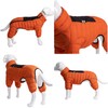 Dog Coat Dog Warm Jacket, 4 Legs Covered Waterproof Windproof