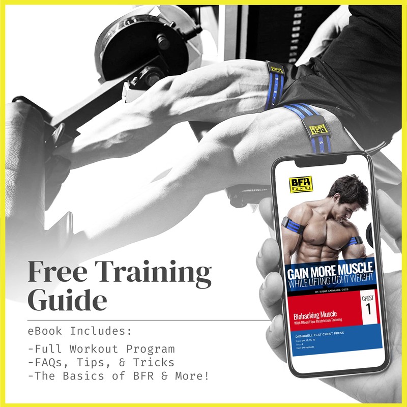 BFR BANDS PRO 4-Pack Bundle Blood Flow Restriction Bands for