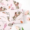 FYSUIMU 6 Sheets Western Cowgirl Wrapping Paper - Not Roll