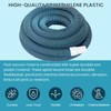 POOLWHALE Professional 1-1/2-Inch x 40-Feet Swimming Pool Vacuum Hoses and