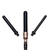 H2D X3 Professional Ceramic Curler Roller Curling Wand, Rose Gold