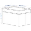 IKEA Drona Box (Dark Blue, 6 Pack (L:15" x W:13"