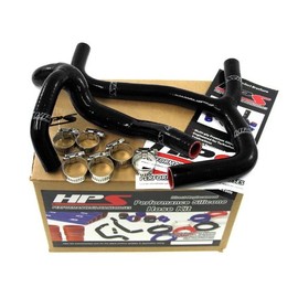 HPS (57-1238-BLK) Black Silicone Radiator Hose Kit for Honda CRF450R