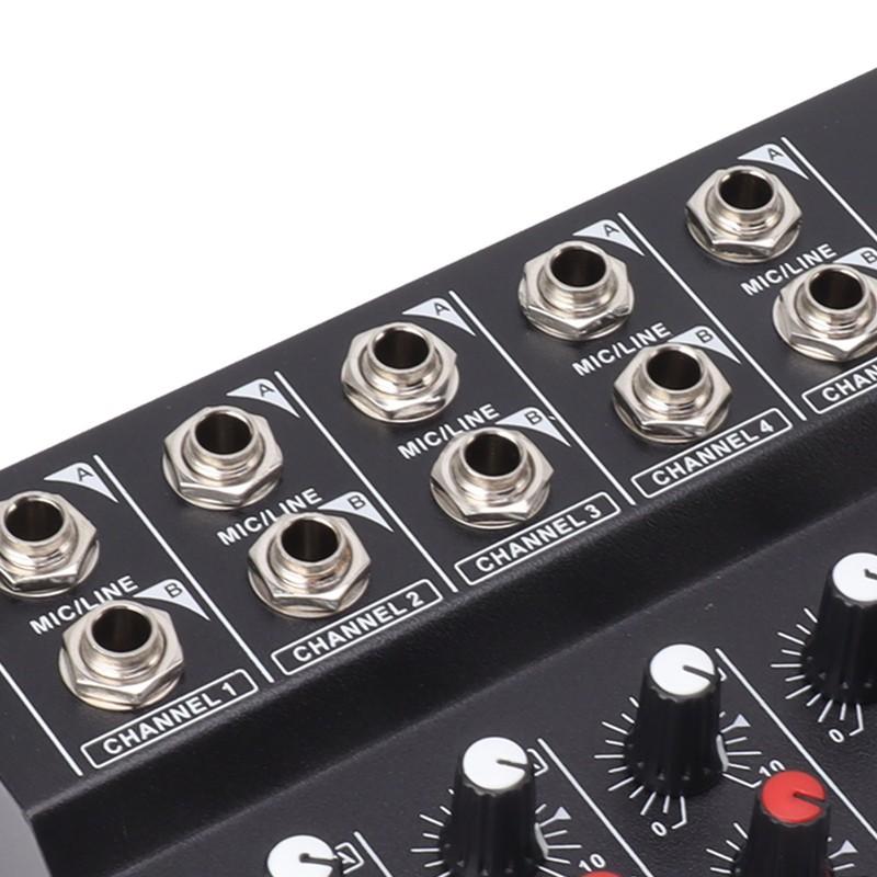 MIX5210 Sound Mixer Digital Mixer 10 Channel Compact Studio Mixer