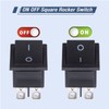 VEXUNGA Rocker Switch 6-Pin On/Off Rocker Switch 2 Positions 16A
