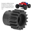 17T Pinion Motor Gear, RC Car Metal Pinion Motor Gear