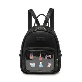 RAINBOW SMILE Kawaii Ita Bag - Clear Window Pin Display Backpack Purse for Anime Pins Display