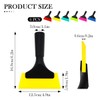 6Pcs Small Squeegee Silicone Window Tint Squeegee Mini Squeegee with