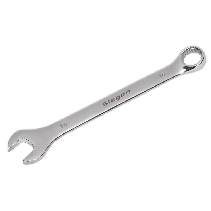 Sealey S01016 Combination Spanner, 16mm, 200mm x 21mm x 49mm,