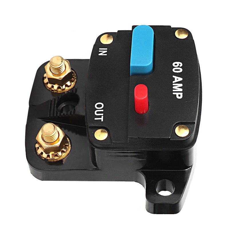 12V 60A Car Audio Stereo Circuit Breaker Manual Resettable Fuse