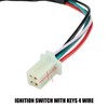 4 Wire Pin Key Ignition Switch for Go Kart ATV