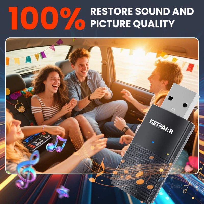 GetPairr 5G Wifi Wireless Apple Carplay Android Auto Adapter Mini