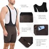 Santic Cycling Bib Shorts Men Padded Cycling Bib Tights Men