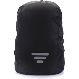 VINGVO Funda Impermeable para Mochila, Impermeable, Ligera, Color Negro, Fácil de Guardar para Viajar (XL (para 60-70L)) 3 rayas