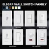 ELEGRP 4 Way Toggle Light Switch, 15 Amp, 120-277V, Toggle