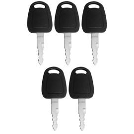 5 Pack Keys for Doosan, Daewoo, Terex, Bobcat E80 F900 Excavator K1009605, D100 (5)