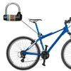 TRIXES 5-Number Combination Padlock Black