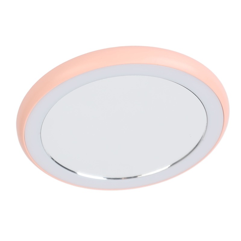 Compact Makeup Mirror with Light USB Rechargeable LED Round Portable