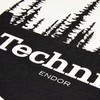 Magma 60678 Technics Slipmat Endor, black,white