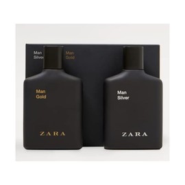 ZARA MAN GOLD + ZARA MAN SILVER EDT 100 ML (3.4 FL. OZ).