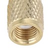 Quick Coupler Access Tee, SAE Flare Brass 1/4 in Valves