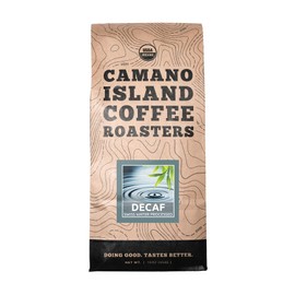 Camano Island Coffee Roasters Signature Swiss Water Processed Decaf Organic Coffee - Fresh Premium USDA Certified Organic Shade Grown Fair Trade and Ethical