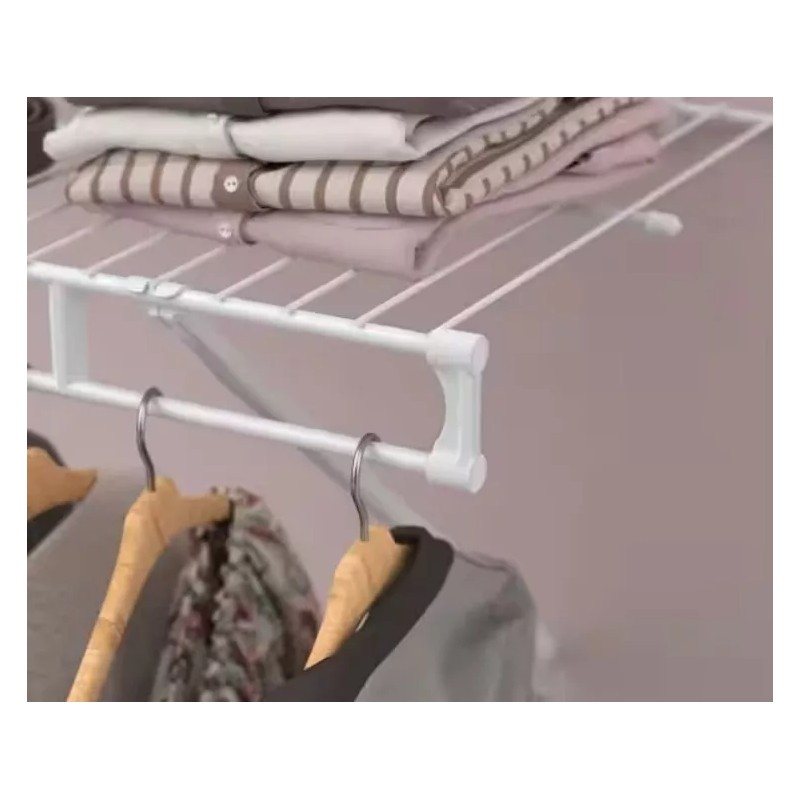 ClosetMaid Shelf & Rod Shelf end caps 77545 hardware, white