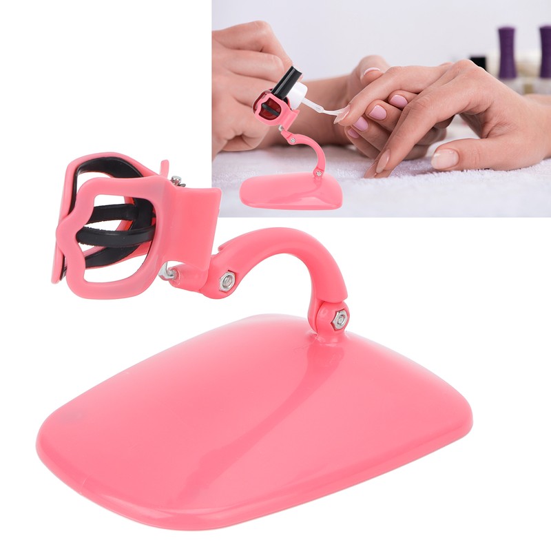 Nail Polish Holder Fingernail Painting Tools Hands Free Nail Polish
