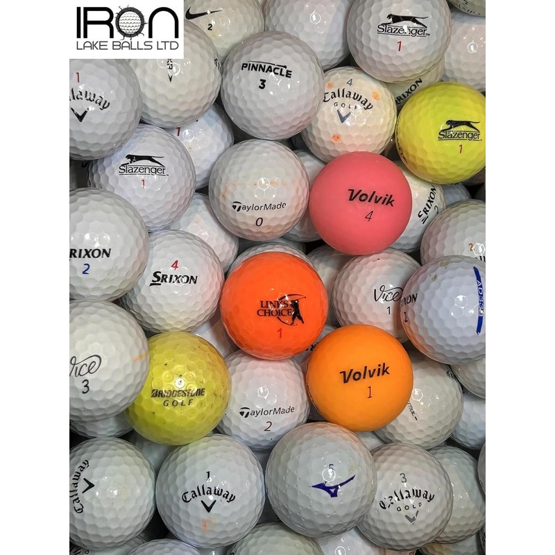 Iron Lake Balls Ltd Mixed Golf Balls Callaway Srixon Slazenger