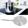 Heat Diffuser Induction Plate with Handle Kitchen Induction Cooker Adapter