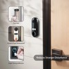 Small No Soliciting Sign for House,1x0.5 Inches Compatible with Most