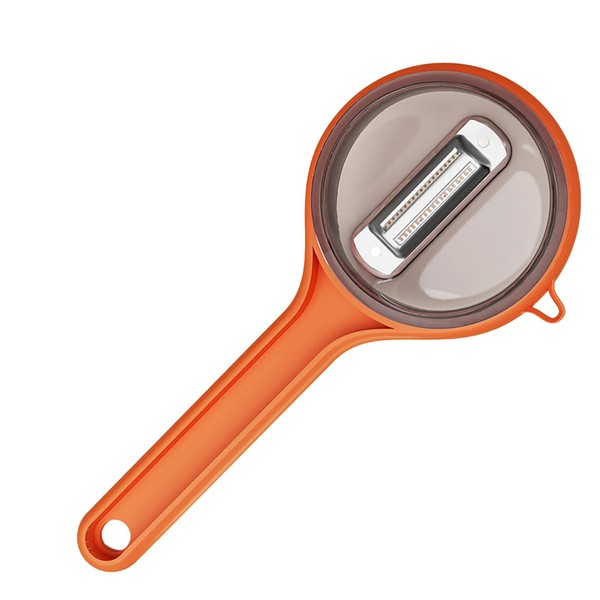 Vegetable Storage Peeler, Multifunctional Practical Anti Slip Handle Convenient Storage