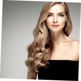 SAFIGLE Human Hair Color Sample Board 30pcs Real Hair Testing Strands and Styling Training for Professionals and Beginners 9 Degree Shades