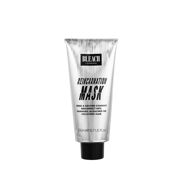 BLEACH LONDON Reincarnation Mask, Nutrient Rich, Repairs & Hydrates Dry, Damaged, Bleached or Colored Hair, Vegan, Deep Conditioning, Cruelty Free, 6.7 fl. oz.