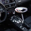 ZONETECH Car Cup Holder Swivel Tray and Storage Bin -