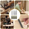 SGERUFZ 6-Piece Precise File Set for Workshop and DIY Including