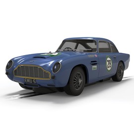 Scalextric C4599 Aston Martin DB5 - Blue/Yellow - Historic GT Racing Slot Car