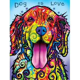 Masterpieces 300 Piece EZ Grip Jigsaw Puzzle - Dog is Love - 18"x24"