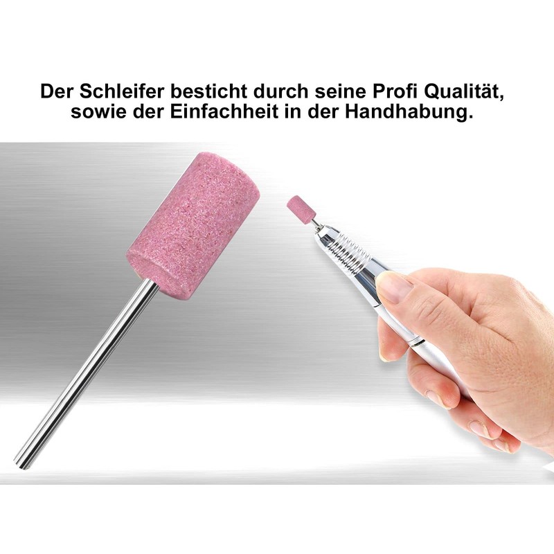 Corundum Stone Grinder Ceramic Grinder Nail Cutter Manicure Nail Bit