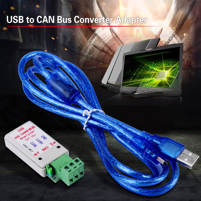 USB to CAN Bus Converter Adapter With USB Cable Support