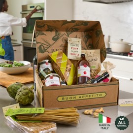 Bellina Italy's Finest Artisanal Italian Gift Basket - Gourmet Gift Basket - All Natural, Pasta Gift Basket - Ideal for Holiday Food & Beverage Gifts, a Sympathy Gift Basket or a Congratulations Gift Basket