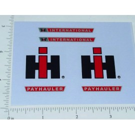 Ertl IHC 1:16 Payhauler Dump Truck Sticker Set ET-019