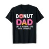 Donut Dad Definition Dessert Food Streusel Donut Day T-Shirt