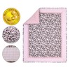 The Peanutshell Leopard Love Crib Bedding Set for Baby Girls